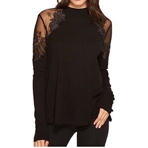 Free People Daniella Lace Top. S/P